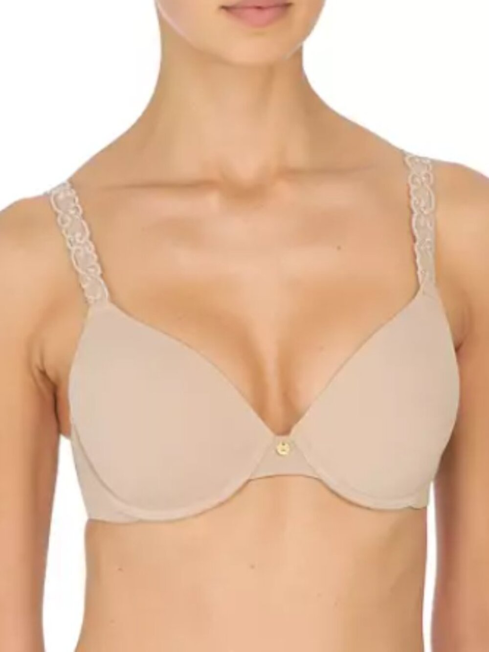 Natori Pure Luxe Underwire Bra in Tan